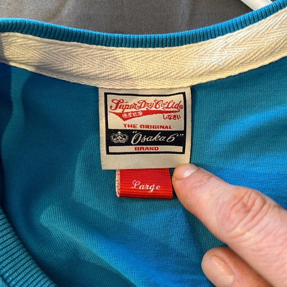 Superdry Mens T-shirt Size L - Picture 4 of 4